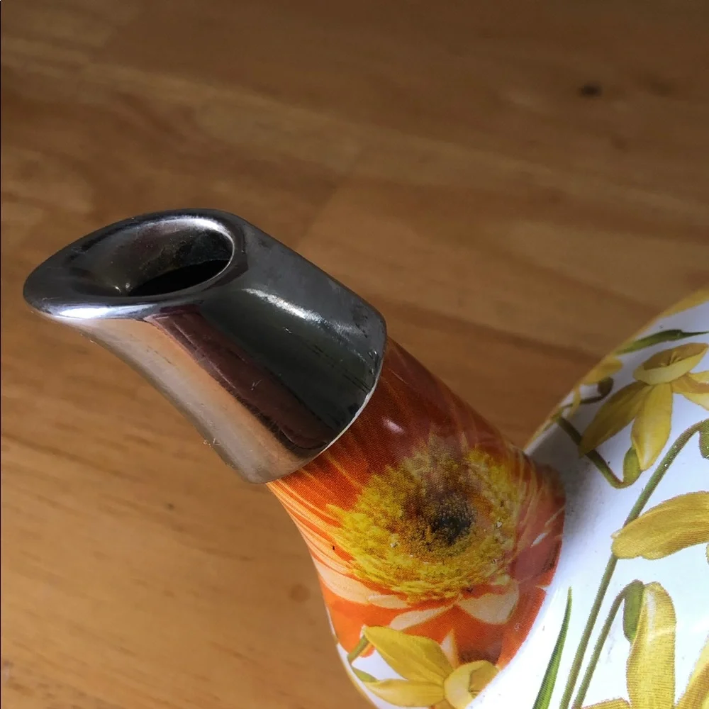 PIONEER Multicolor spring Floral Enamel Tea Kettle